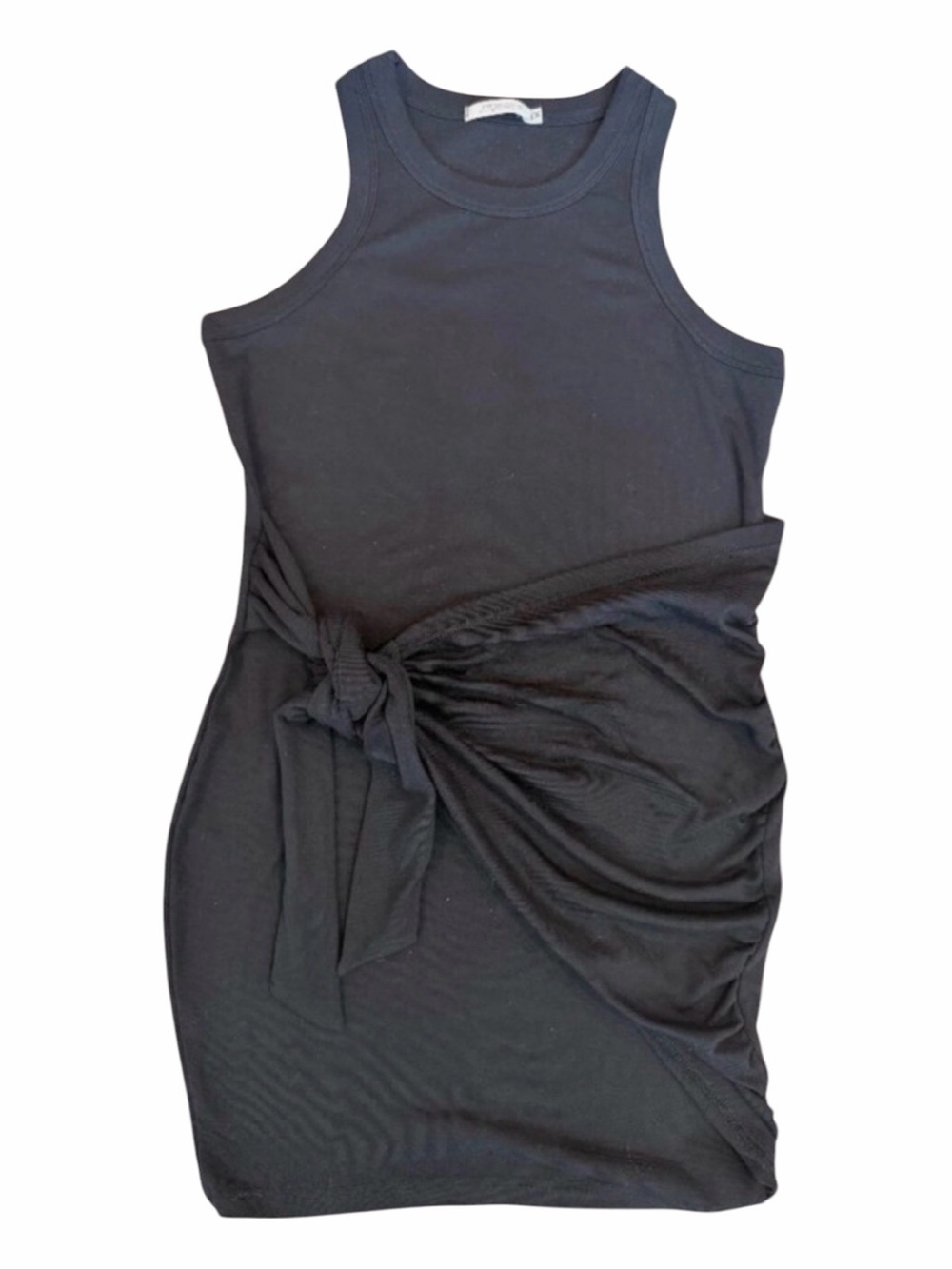 Women's Summer Casual Tank Dress With Wrap - SIZE MEDIUM